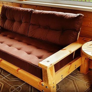 Подушки для диванов из деревянного каркаса для улицы