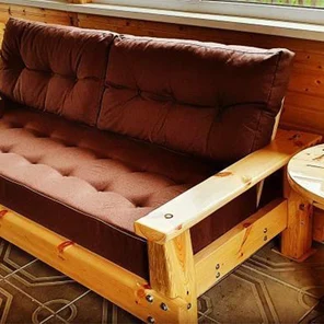 Подушки для диванов из деревянного каркаса для улицы